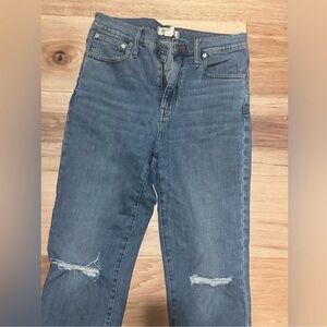 Madewell HR Slim Crop Boyfriend Jeans
